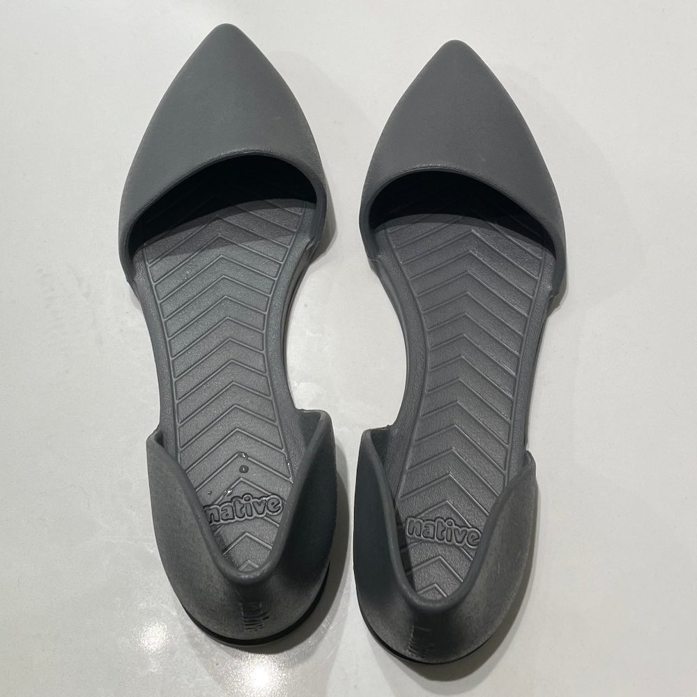 Native Shoes Audrey D'Orsay Flat Size 8